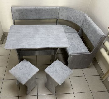 Кухонный уголок Миссия V велюр (сириус) в Олёкминске - mebel154.com