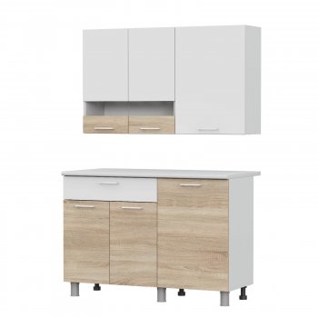 Кухонный гарнитур КГ-4(1200) в Олёкминске - mebel154.com