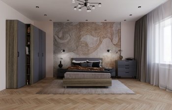 Спальный гарнитур Борнео в Олёкминске - mebel154.com