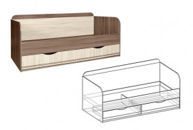 Сенди кровать с ящиками в Олёкминске - mebel154.com
