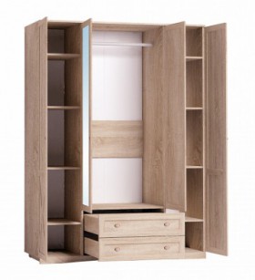 Шкаф для одежды 4-х дверный 9 Adele в Олёкминске - mebel154.com