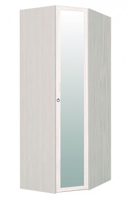 Шкаф для одежды угловой с зеркалом 56-2 Марсель в Олёкминске - mebel154.com
