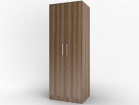Шкаф распашной ш 800-2 двери (со штангой) в Олёкминске - mebel154.com
