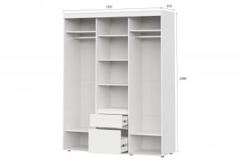 Шкаф-купе Одри 1.7м в Олёкминске - mebel154.com